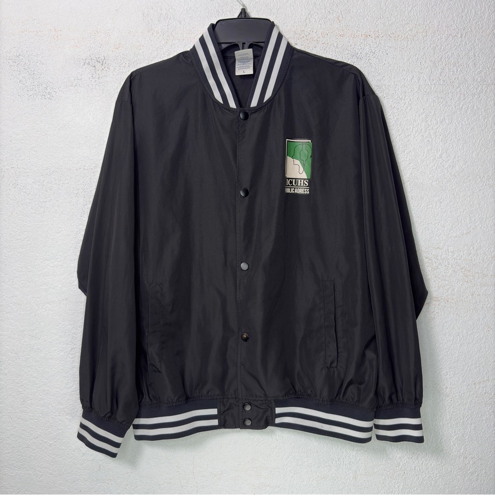 Vintage Tokyo Japan High School Varsity Jacket L Techwear Cybergrunge Gorpcore